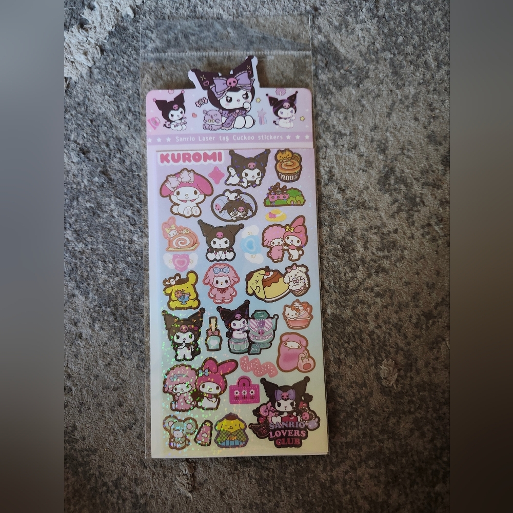 Kuromi stickers